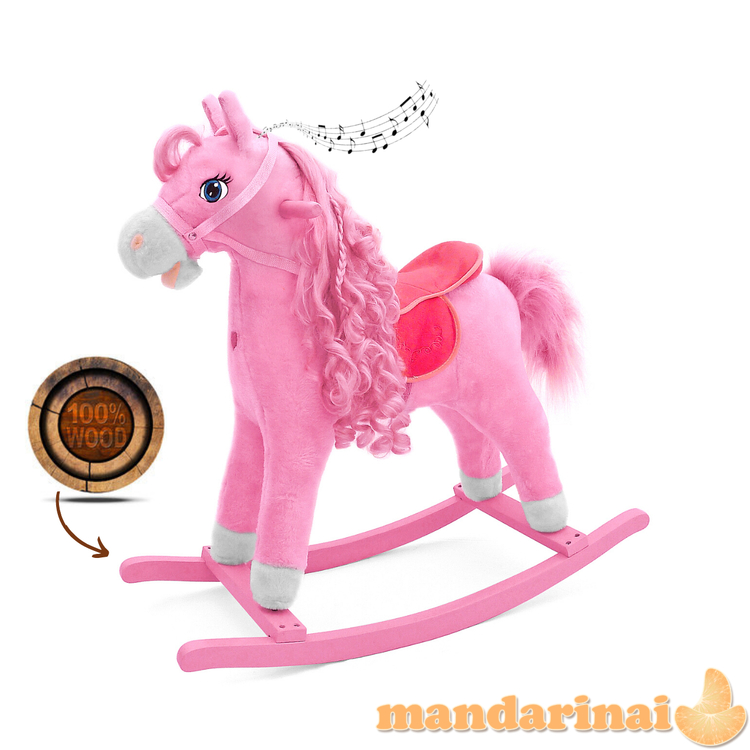 Milly Mally Rocking Horse Princesė Pink