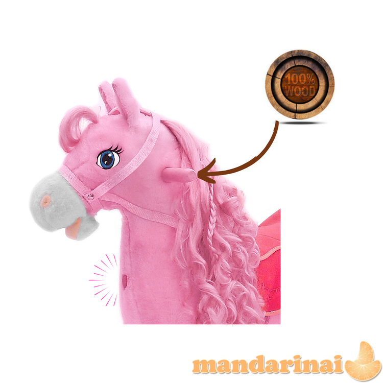 Milly Mally Rocking Horse Princesė Pink