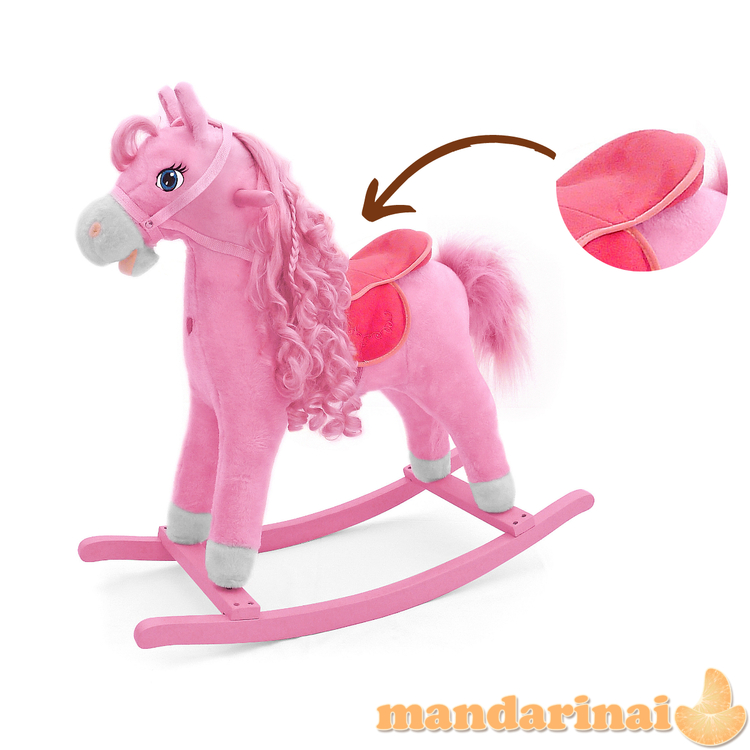 Milly Mally Rocking Horse Princesė Pink