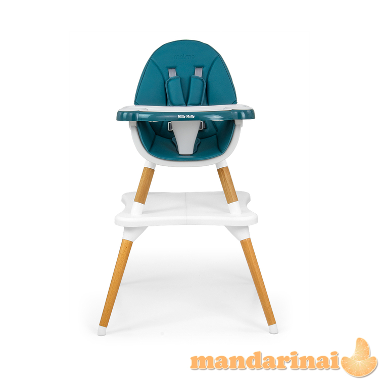 Malmo Dark Green 2in1 maitinimo kėdutė