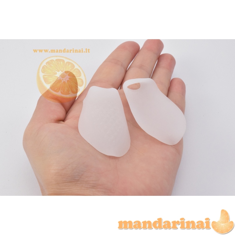 Minkštas silikoninis mažojo kojos piršto įtvaras