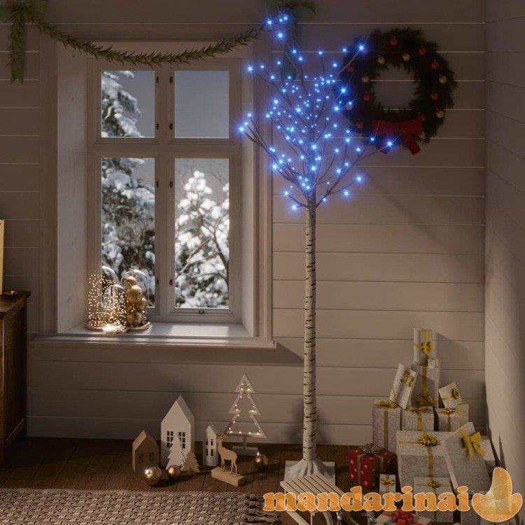 Kalėdinis medis, 1,8m, su 180 mėlynų led lempučių