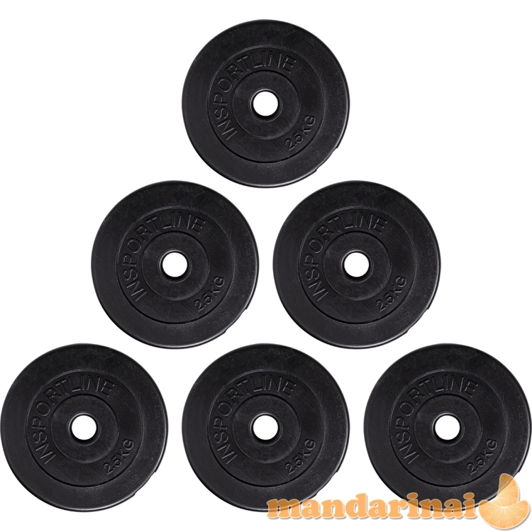 Dumbbell Set w/ Dip Station inSPORTline Power Tower 3-50 kg