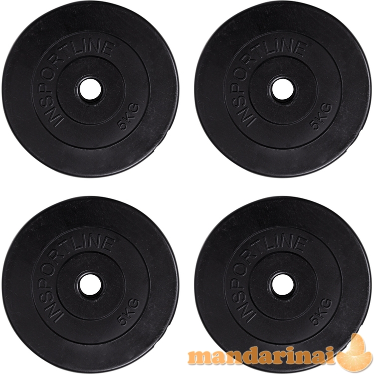 Dumbbell Set w/ Dip Station inSPORTline Power Tower 3-50 kg