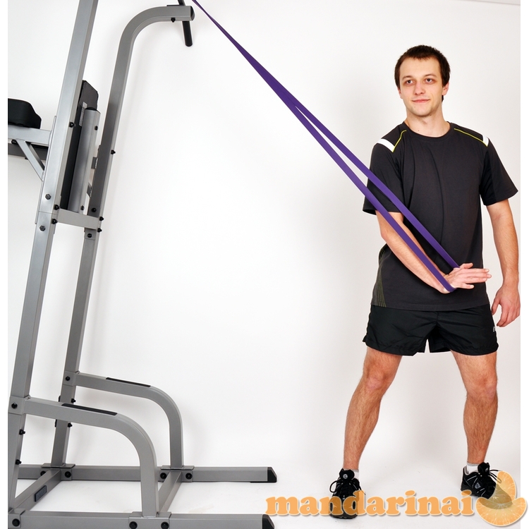 Pasiprie&scaron;inimo guma - kilpa inSPORTline Hangy 100cm 13mm (lengvas) 7