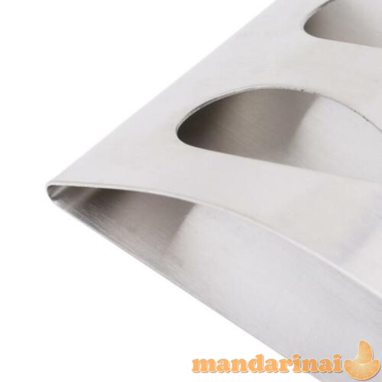 Nerūdijančio plieno laikiklis dantų šepetėliams