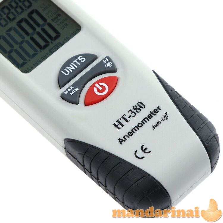 Tikslus anemometras vėjo greičiui matuoti