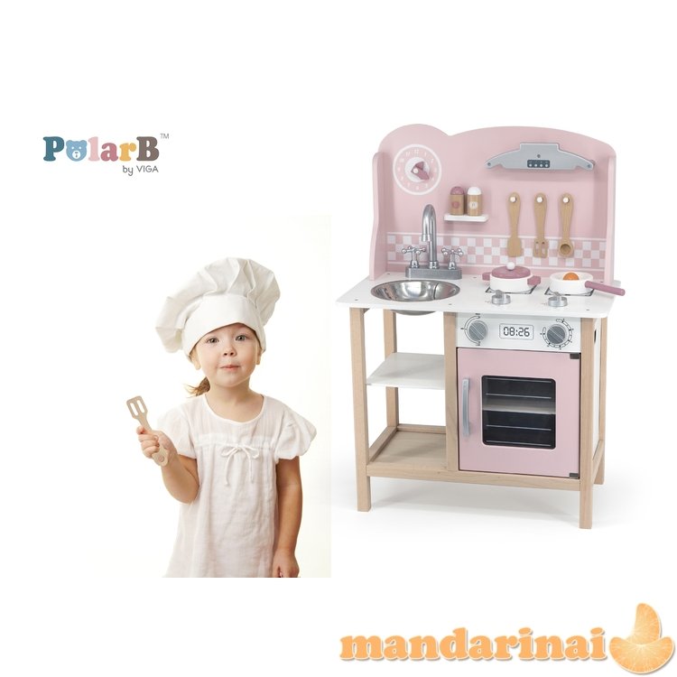 „Viga 44046“ „Polarb“ vaikiška virtuvėlė su aksesuarais