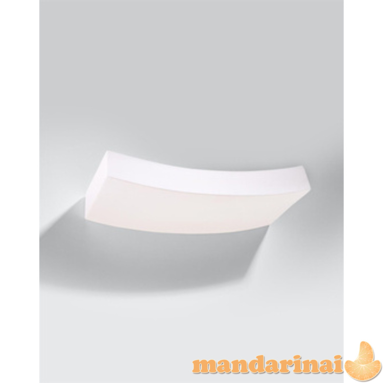 Sieninis šviestuvas keramika hattor 8