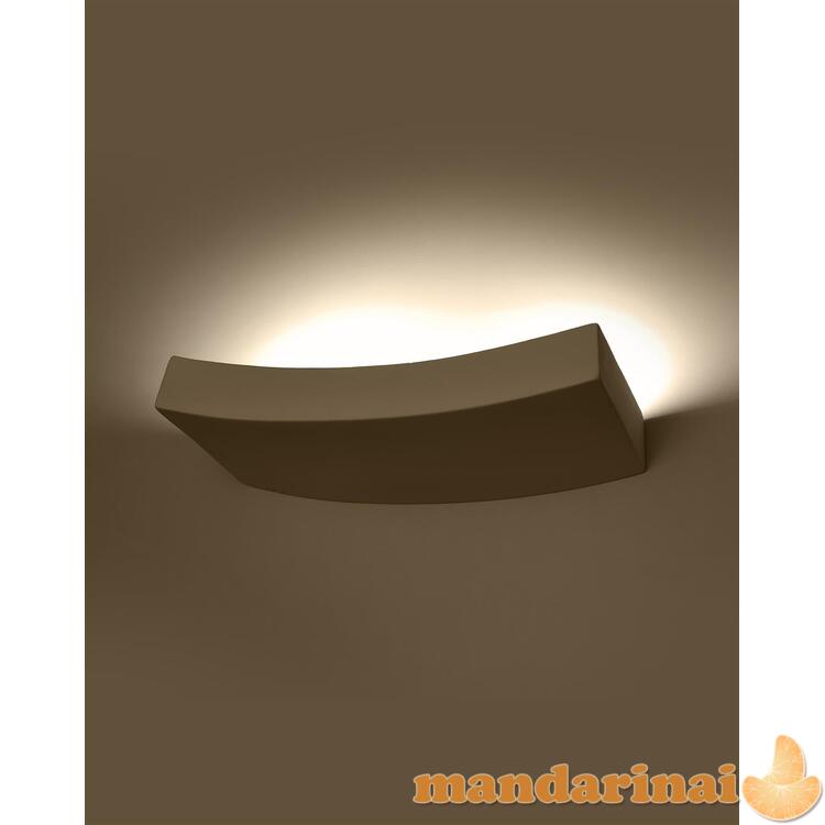 Sieninis šviestuvas keramika hattor