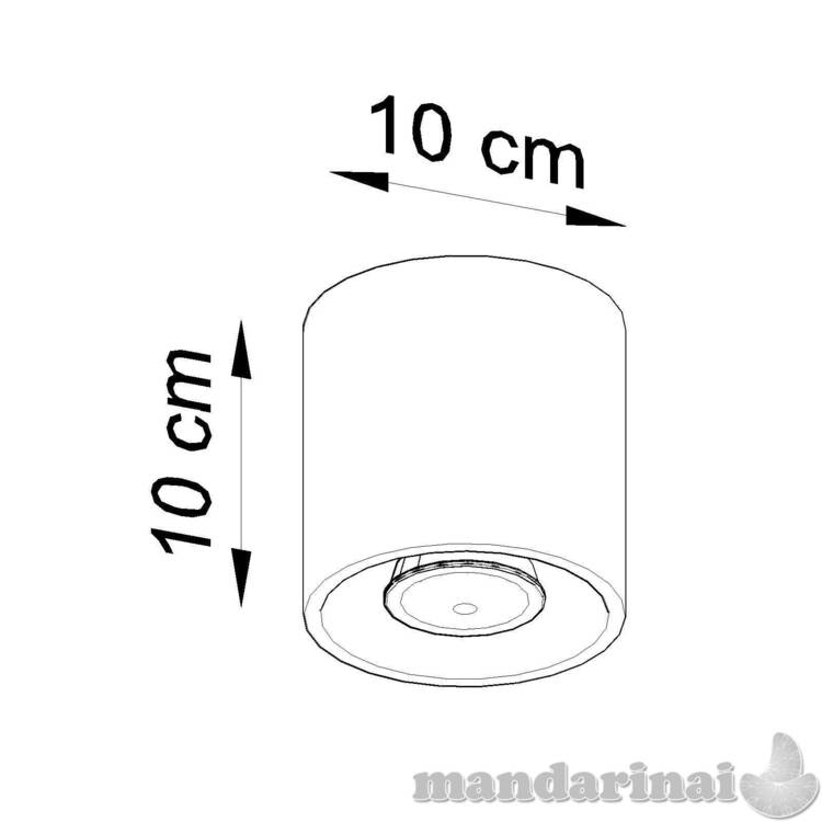Orbis Lubinis šviestuvas 1 antracitas