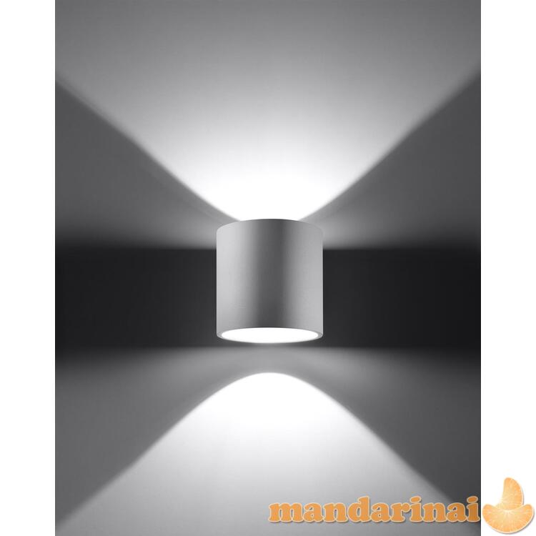 Sieninis šviestuvas orbis 1 balta