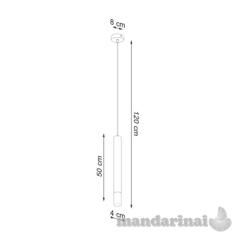 Pakabinama lempa Wezyr 1 juoda