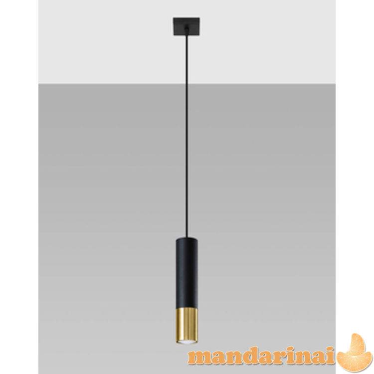 Pakabinama lempa loopez 1 juoda/auksinė