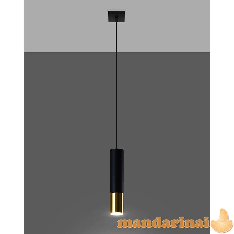 Pakabinama lempa loopez 1 juoda/auksinė