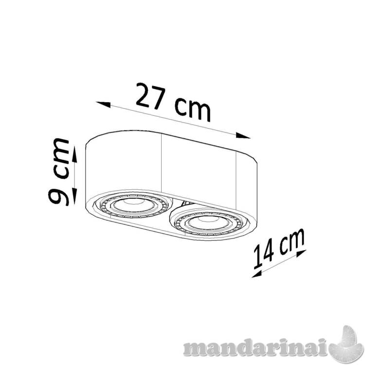 „Šviestuvas Basic 2“ betonas 7