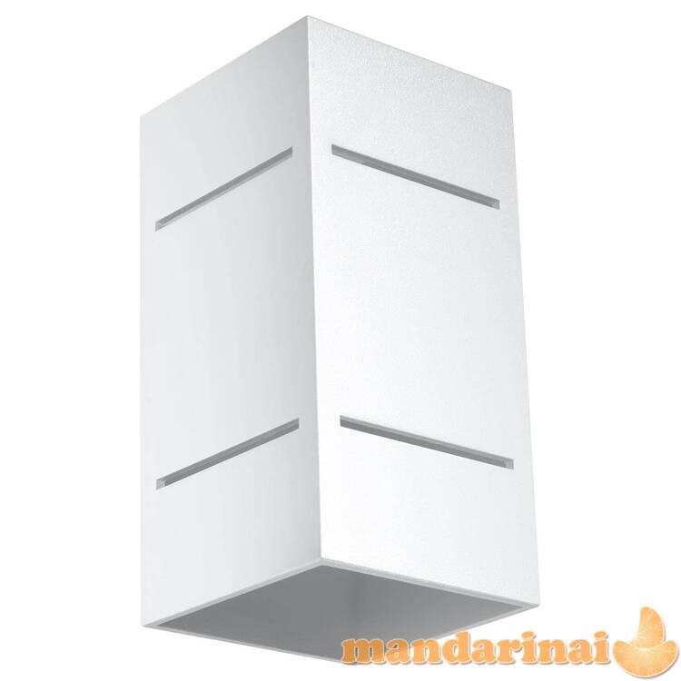 Sieninis šviestuvas bloko baltas 2