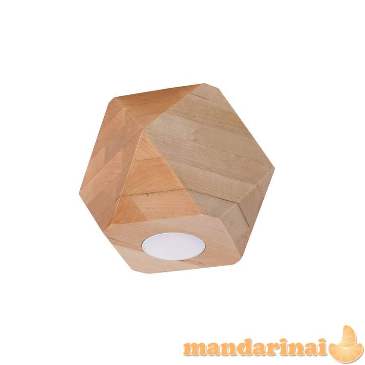 Lubinis šviestuvas Woody 1 Natūrali mediena