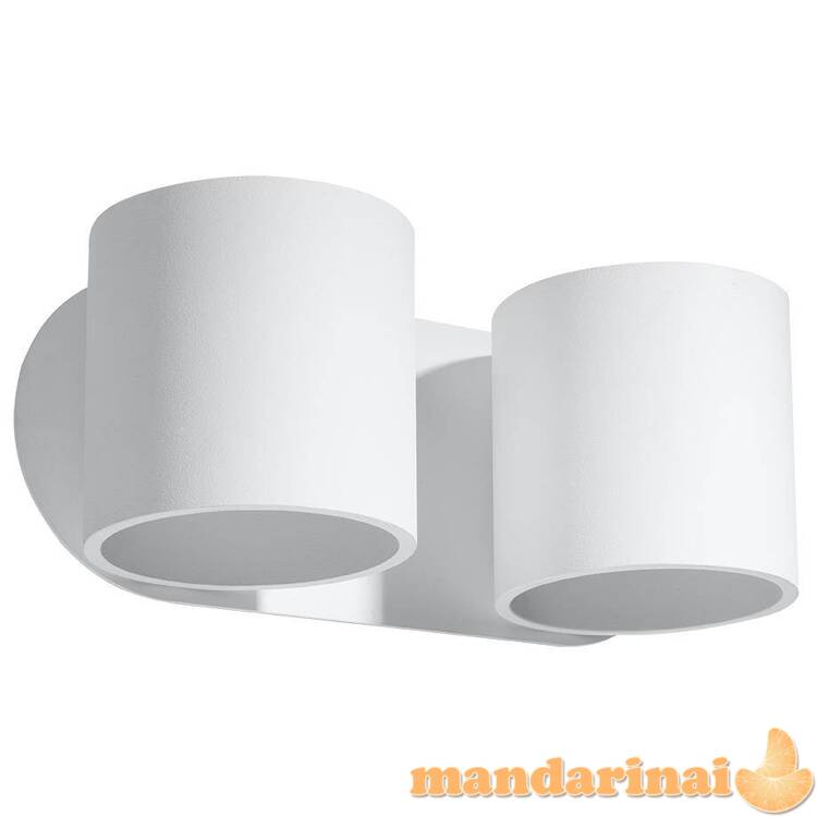 Sieninis šviestuvas orbis 2 balta