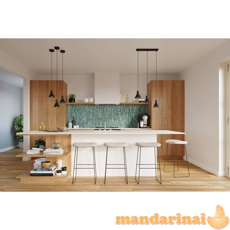 Pakabinama lempa taleja 3 juoda [e27]