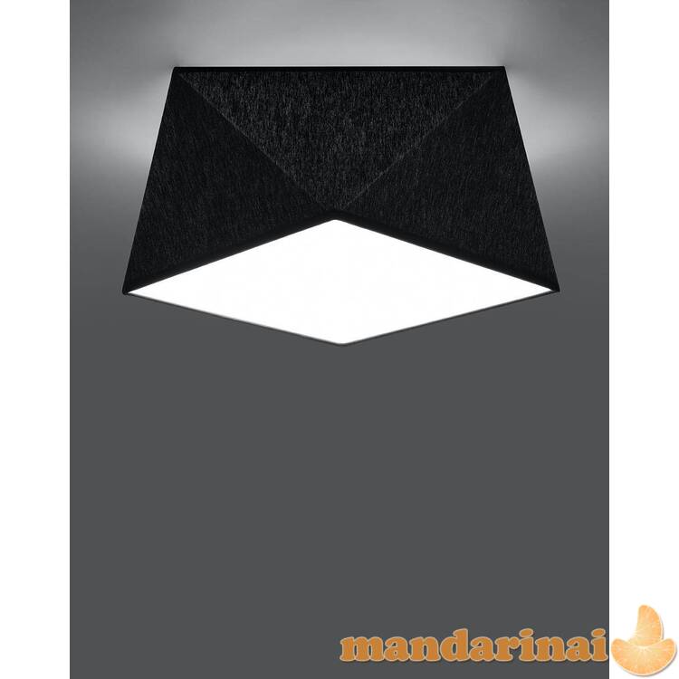 Šviestuvas hexa 25 juodas