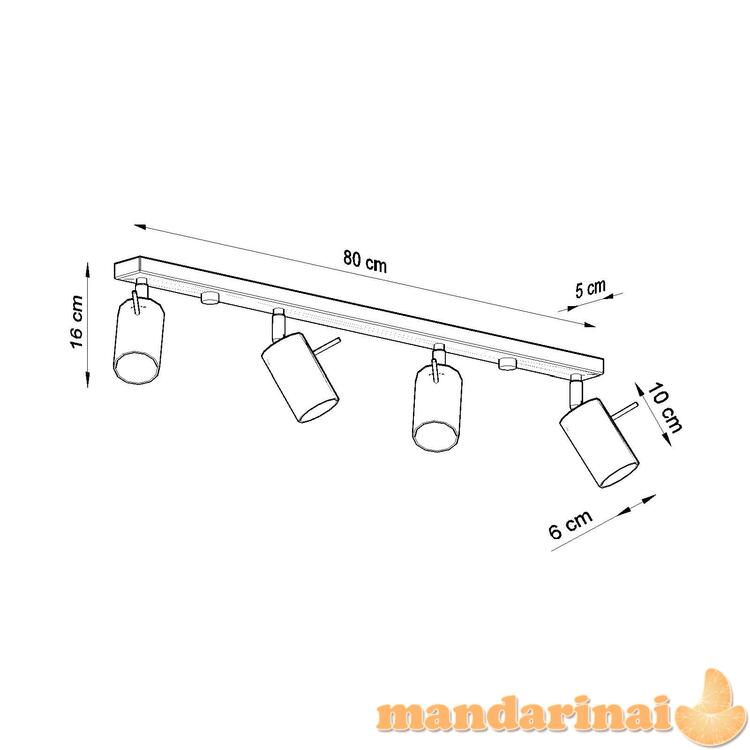 „Šviestuvas Ring 4L Chrome“ 6