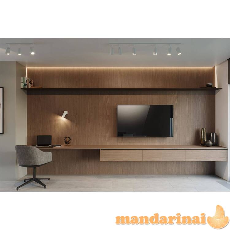 Šviestuvas žiedas 6L baltas 4