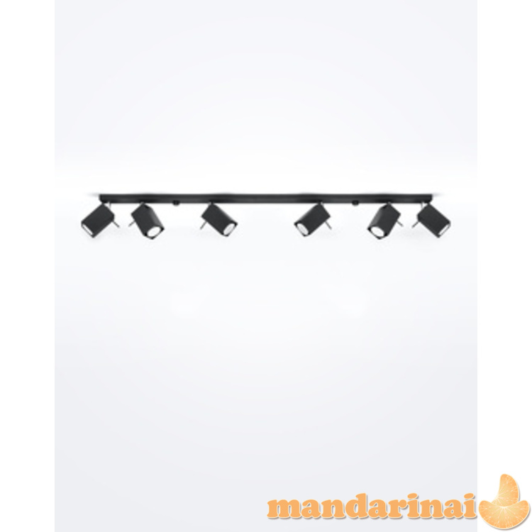 Šviestuvas MERIDA 6L juoda 8