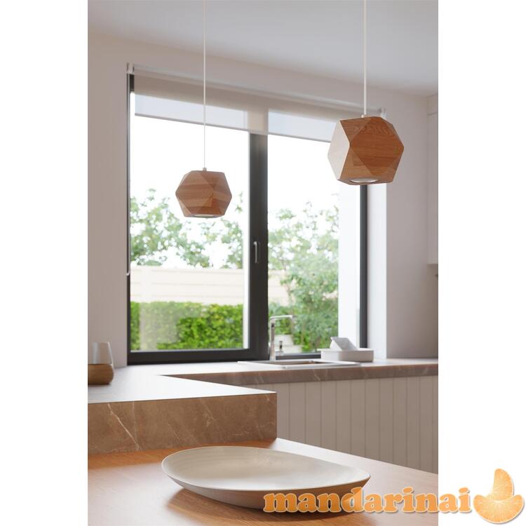 Lubinis šviestuvas Woody 3 Natūrali mediena 7