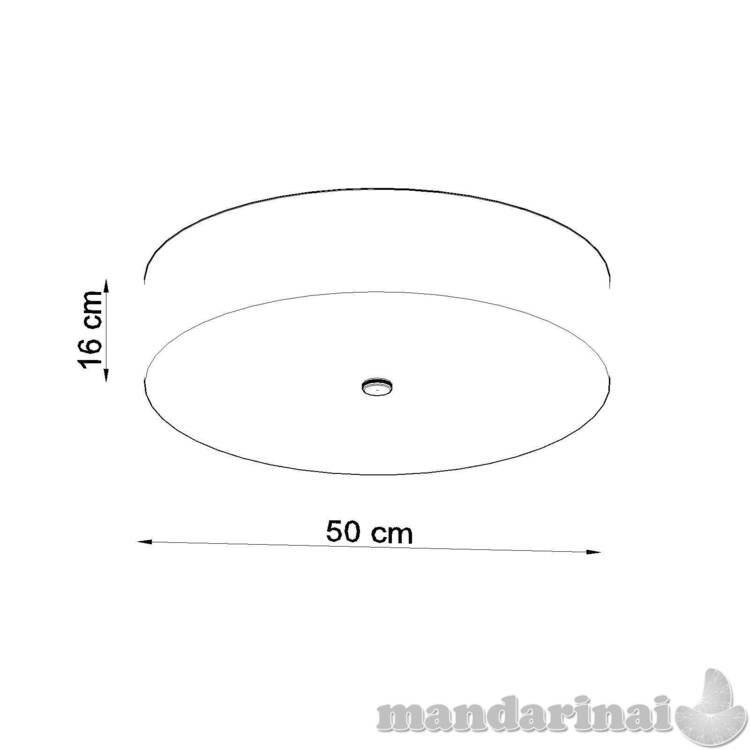 Lubinis šviestuvas SKALA 50 balta 3