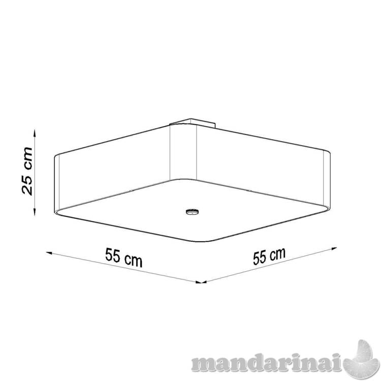 Lubinis šviestuvas LOKKO 55 balta 3