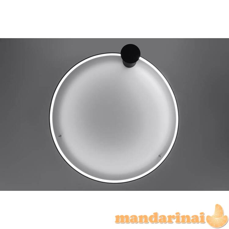 Lubinis šviestuvas rio 110 juodas 4000K