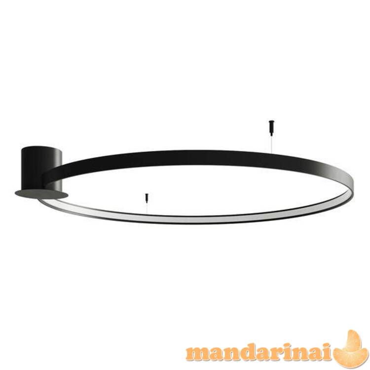 Lubinis šviestuvas rio 110 juodas 4000K