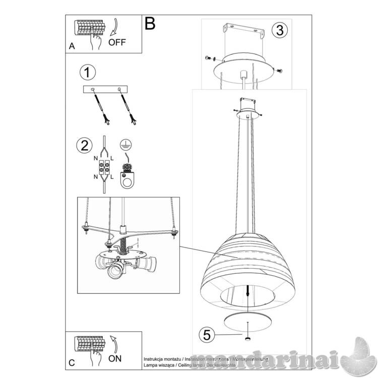 „Liustra Bella 60 Black“