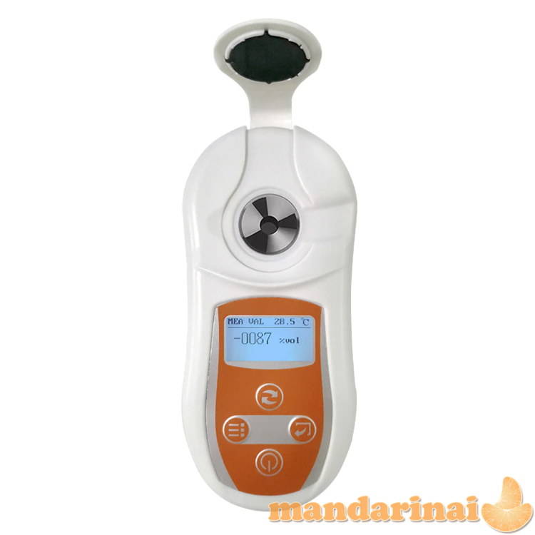 Skaitmeninis refraktometras alkoholio koncentracijai matuoti