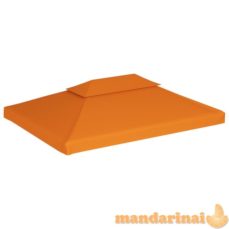 Pakaitinis pavėsinės uždangalas, oranžinis, 3x4m, 310g/m²