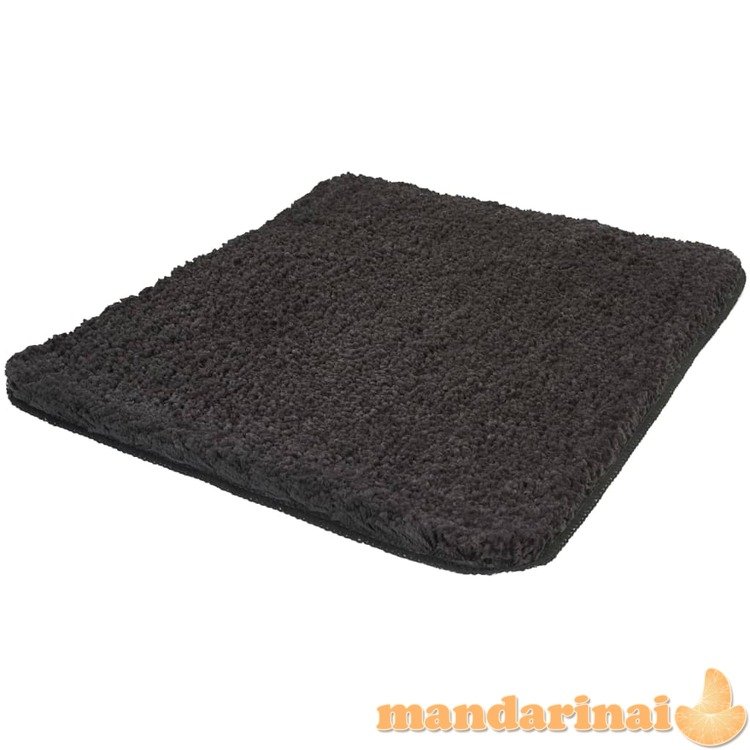 430273 kleine wolke bath rug  trend  60x90 cm dark grey