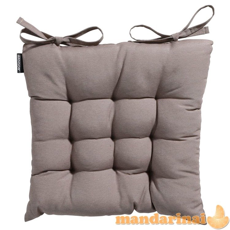 Madison sėdynės pagalvėlė panama, taupe spalvos, 46x46cm
