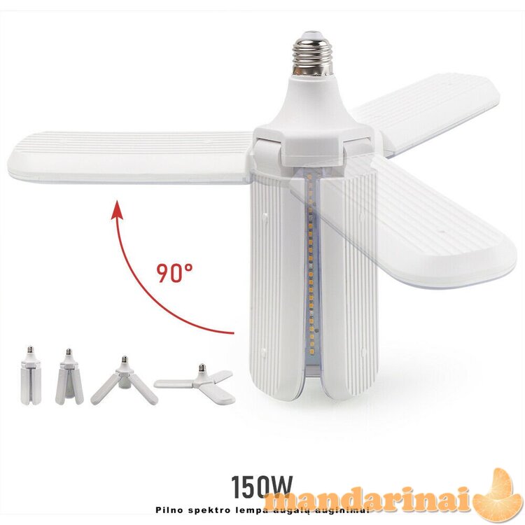 150W pilno spektro lempa augalams auginti