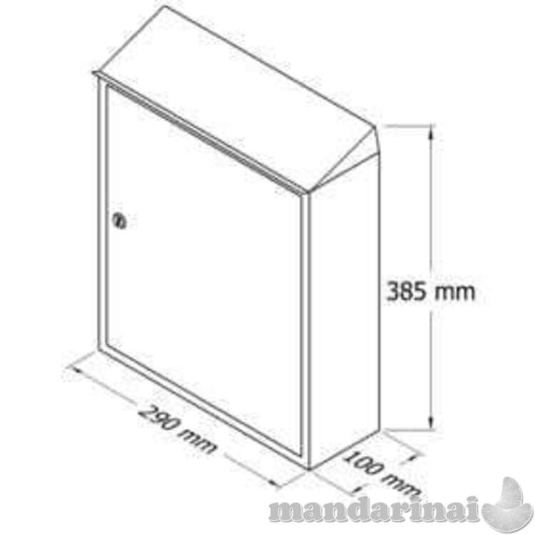 PAŠTO DĖŽUTĖ PD 900, TAMSIAI ŽALIA