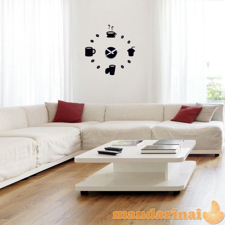 3D sieninis laikrodis „Puodeliai“