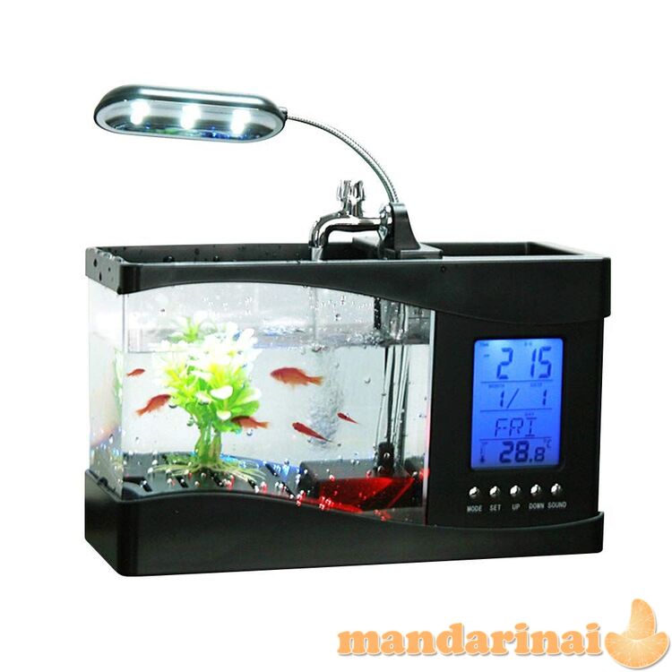 Puiki dovana - daugiafunkcinis USB akvariumas!