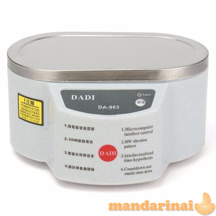 Ultragarsinio valymo - sterilizavimo 600ml vonelė 30W