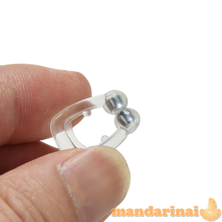 Nosies spaustukas knarkimui malšinti