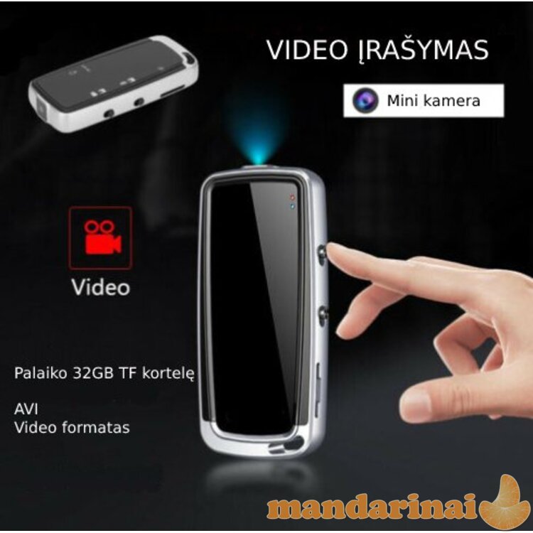 Slapta kamera - automobilio raktas