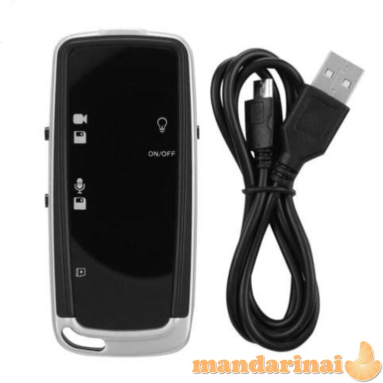 Slapta kamera - automobilio raktas