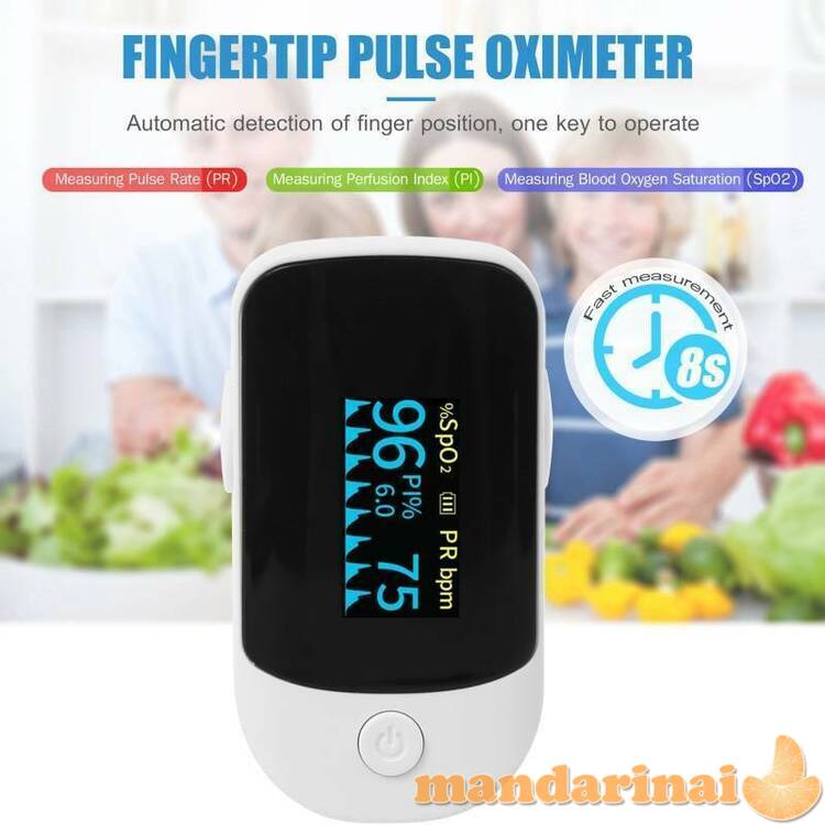 Oksimetras- deguonies kiekio ir pulso matuoklis