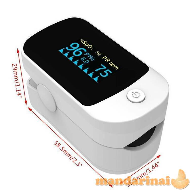 Oksimetras- deguonies kiekio ir pulso matuoklis