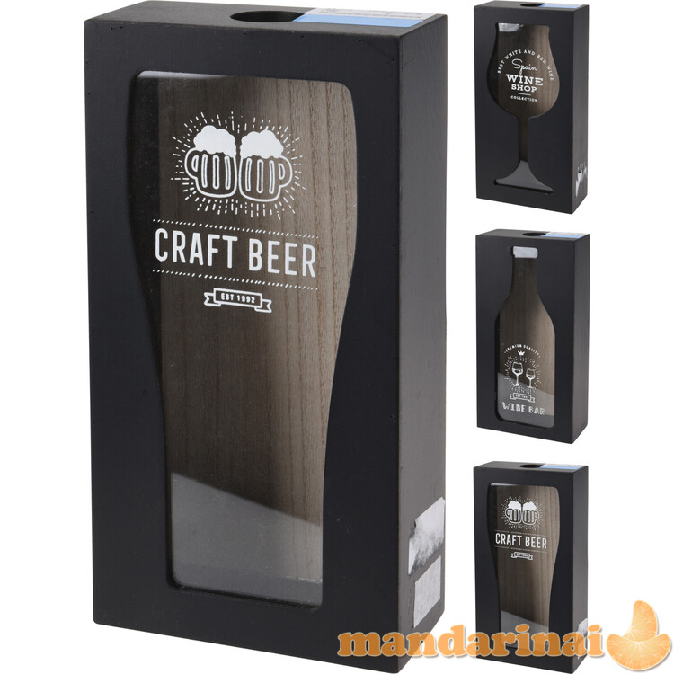 VYNO KAMŠTELIŲ LAIKIKLIS 13X24CM