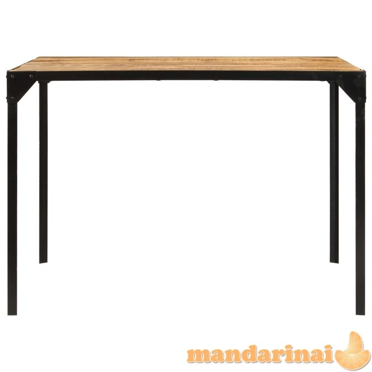Valgomojo stalas, 110x110x76 cm, mango medienos masyvas